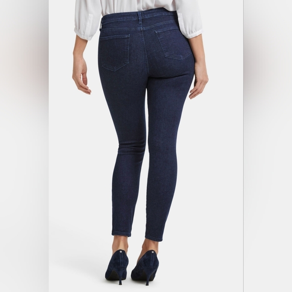 NWT Not Your Daughters Jeans NYDJ Ami Skinny Dark Wash Denim Jeans Size 10 #1221 - Picture 6 of 9
